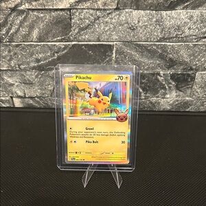 Pokémon Pickachu 062/193 Trick or Trade STAMPED (2023)